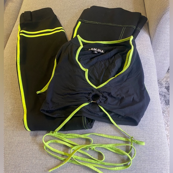 I.AM.GIA Rave Set • Matching Set of Neon Pipped Party Outfit - Picture 10 of 10